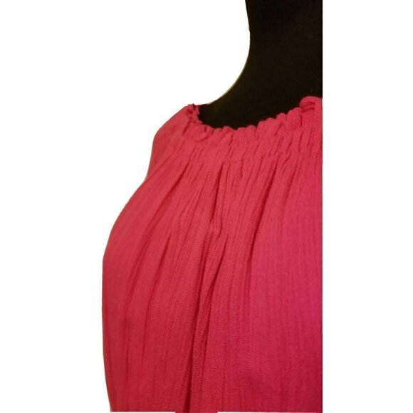 Altar'd State Pink Romper Bohemian Wide Bell Sleeves NWT Size S - Picture 7 of 9